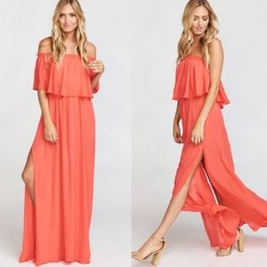 SHOW ME YOUR MUMU Hacienda Off Shoulder Maxi Dress